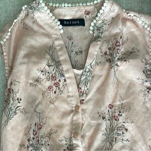 Floral Pink Women's Top